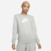 Nike Sportswear Club Fleece женская Logo Crew-Neck свитшот цвет серый