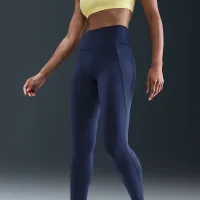 Nike Universa жіноча З високою талією Full-Length лосіни with No Front Seam блакитний