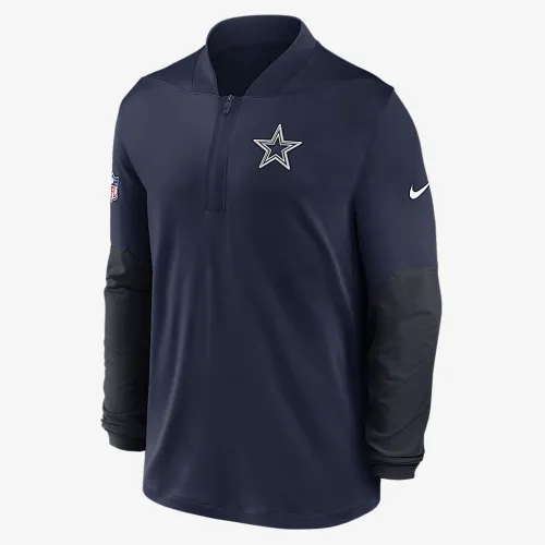 Dallas Cowboys Feel The Pressure чоловічі Nike Dri-FIT NFL 1/2-Zip Top блакитний