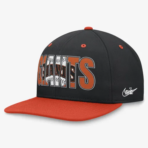 San Francisco Giants Pro Cooperstown мужские Nike MLB Adjustable Hat цвет черный