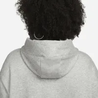 Nike Sportswear Phoenix Fleece жіноча оверсайз Pullover Толстовка з капюшоном (великі розміри) колір сірий