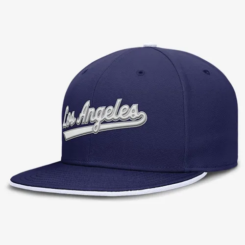 Los Angeles Dodgers True чоловічі Nike Dri-FIT MLB Fitted Hat блакитний