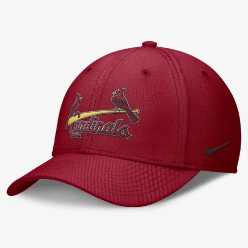 St. Louis Cardinals Primetime Swoosh мужские Nike Dri-FIT MLB Hat цвет красный