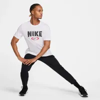 Nike чоловічі Dri-FIT Fitness футболка колір білий
