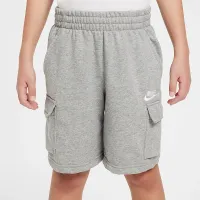 Nike Sportswear Club Big дитячі French Terry Cargo шорти колір сірий