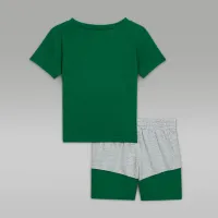 Nike Jordan Baby 2-Piece Stacked Mixed комплект колір сірий