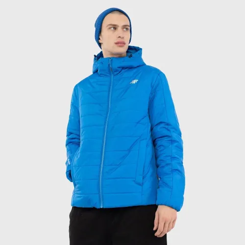 Куртка 4F Primaloft цвет черный Eco H4Z22KUMP00633S - Голубая