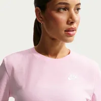 Nike Sportswear Club Essentials женская футболка Pink
