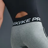 Nike Pro Fleece Big детские (Girls') Dri-FIT Joggers цвет серый