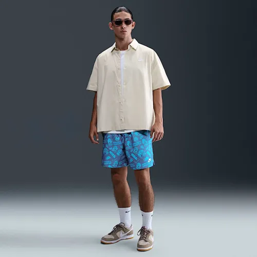 Nike Club чоловічі Flow шорти блакитний