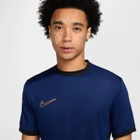 Nike Academy чоловічі Dri-FIT Short-Sleeve Soccer Top блакитний