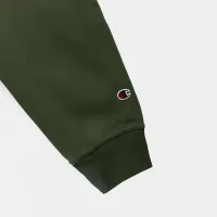 Кофта/футболка Champion Tonal Logo Fleece Erkek Siyah Толстовка с капюшоном 220274-GS508 - зеленая