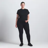 NikeSKIMS Airy женская Baby футболка цвет черный