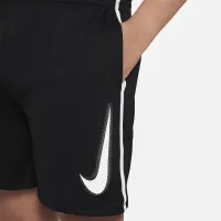 Nike Dri-FIT Multi+ Big детские (для мальчиков) Graphic тренировочные шорты (Extended Size) цвет черный
