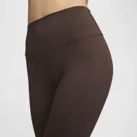 Nike One женская С высокой Талией Full-Length лосины цвет коричневый