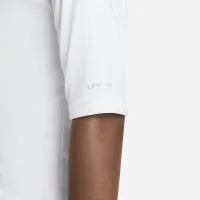Nike Dri-FIT Big детские (для мальчиков) Short-Sleeve Hydroguard цвет белый