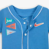 Nike E1D1 Baby Short Coverall синий