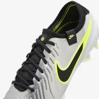 Nike Tiempo Legend 10 Elite Firm-Ground Low-Top футбольні бутси колір сірий