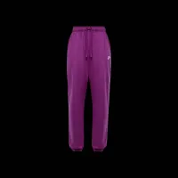 Nike Sportswear Club Fleece жіноча Mid-Rise оверсайз Sweatpants колір фіолетовий