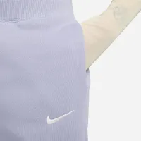 Nike Sportswear Phoenix Fleece женская С высокой Талией Joggers цвет фиолетовый