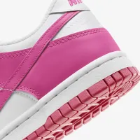 Nike Dunk Low Big детские Кроссовки цвет белый