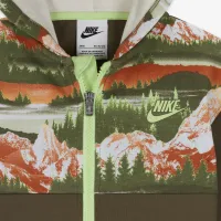Nike Sportswear Snow Day Hooded Coverall Baby Coverall цвет зеленый