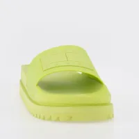 Шлёпанцы Tommy Jeans Elevated Flatform EN0EN02110-MSA - Зеленые