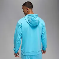 Nike Jordan Sport Crossover чоловічі Fleece Pullover Толстовка з капюшоном блакитний