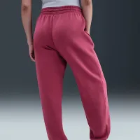 Nike Sportswear Phoenix Fleece жіноча З високою талією оверсайз Sweatpants колір фіолетовий