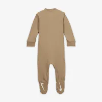 Nike Essentials Footed Coverall Baby Coverall цвет коричневый