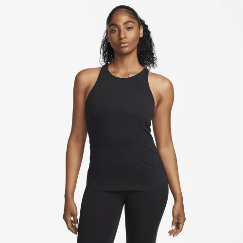 Nike Yoga Luxe SE женская Ribbed Tank цвет черный