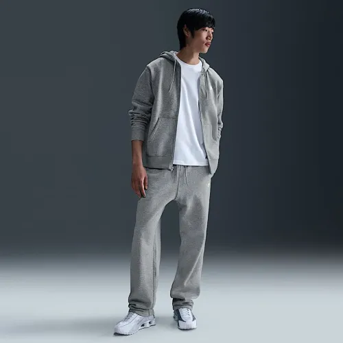 Nike Club чоловічі Open-Hem Fleece Pants колір сірий