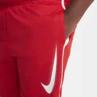 Nike Dri-FIT Multi+ Big детские (для мальчиков) Graphic тренировочные шорты (Extended Size) цвет красный