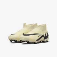 Nike Jr. Mercurial Superfly 9 Pro Little/Big дитячі Firm-Ground High-Top футбольні бутси Yellow