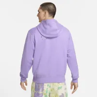 Nike Sportswear Club Fleece Pullover Толстовка с капюшоном цвет фиолетовый