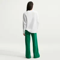 Nike Sportswear женская оверсайз Long-Sleeve футболка цвет белый