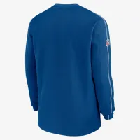 Indianapolis Colts Sideline Coach Men’s Nike NFL Long-Sleeve Top блакитний
