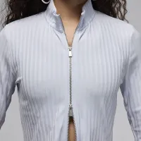 Nike Jordan жіноча Long-Sleeve Top колір сірий