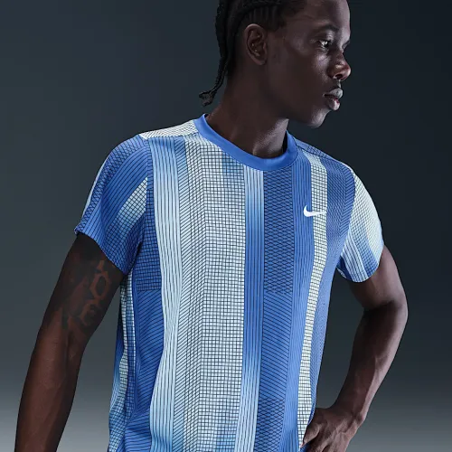 NikeCourt Victory чоловічі Dri-FIT Tennis Top блакитний