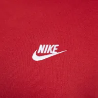 Nike Sportswear Club Fleece мужские Full-Zip Толстовка с капюшоном цвет красный