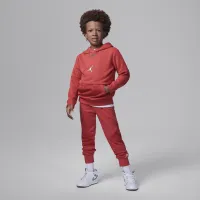Nike Jordan Off-Court Flight Little дитячі 2-Piece Толстовка з капюшоном комплект колір червоний