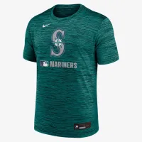 Seattle Mariners Authentic Collection Velocity чоловічі Nike Dri-FIT MLB футболка колір зелений