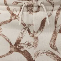 Nike Jordan Big дитячі Brooklyn Fleece Printed Pants колір коричневий
