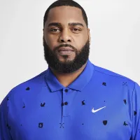 Nike Tour чоловічі Dri-FIT для гольфу Polo блакитний