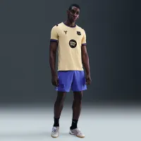 Nike FC Barcelona 2025/26 Stadium Away мужские Kobe Dri-FIT Soccer Replica Jersey цвет коричневый