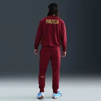 FC Barcelona Club Fourth мужские Nike Soccer Crew-Neck цвет красный