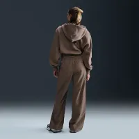 Nike Sportswear Everything Wovens жіноча Mid-Rise Open-Hem Pants колір коричневий
