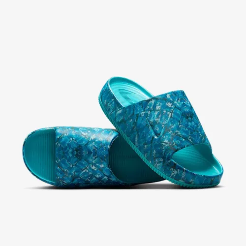 Nike Calm x Norцвет черный Norцвет белый женская Slides цвет зеленый