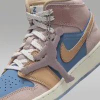 Nike Air Jordan 1 Mid Sneaker School Big детские Кроссовки синий