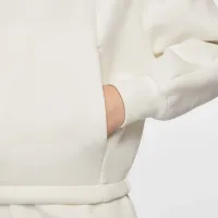 Nike Sportswear Tech Fleece Girls' оверсайз Толстовка с капюшоном цвет белый